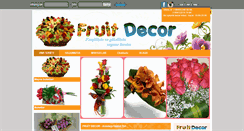 Desktop Screenshot of fruit-decor.com