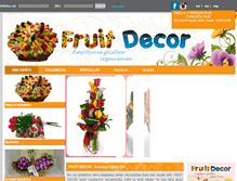 Tablet Screenshot of fruit-decor.com